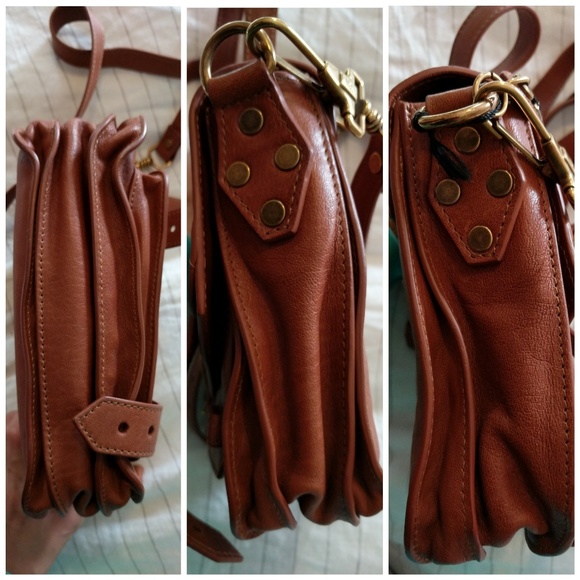 Proenza Schouler PS1 Pouch Bag Tan Crossbody - Picture 8 of 8